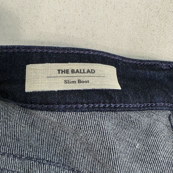 AG Adriano Goldschmied Jeans Womens The Ballad Slim Boot Cut Denim Size 30R - Picture 3 of 11